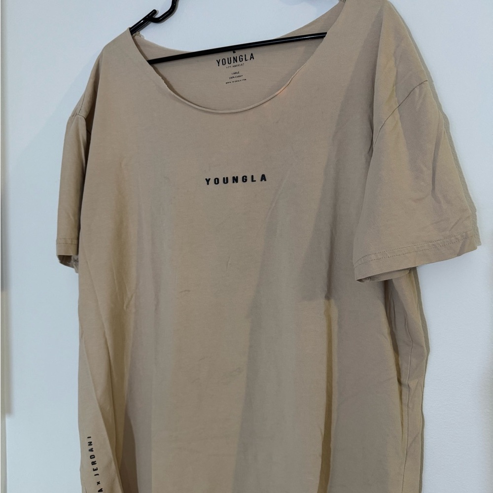 YoungLA Men’s Tan T Shirt